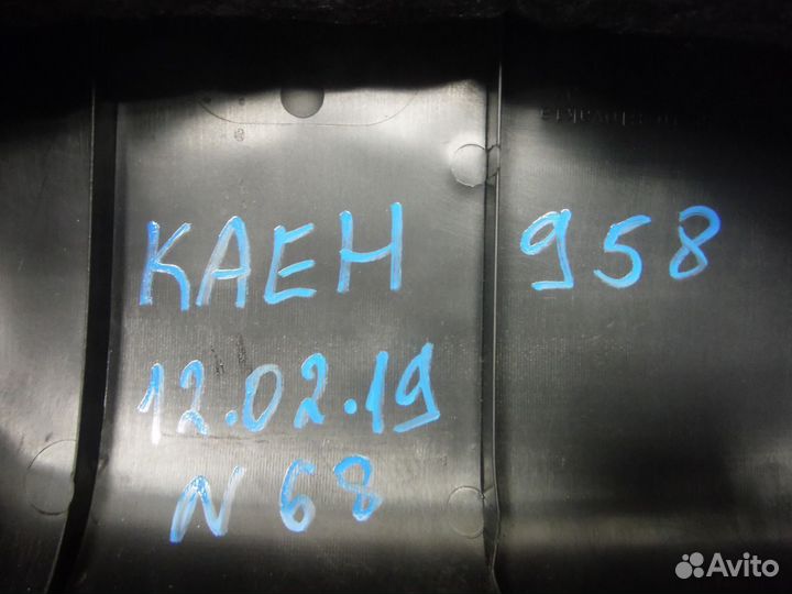 Обшивка крышки багажника Porsche Cayenne 958 2014