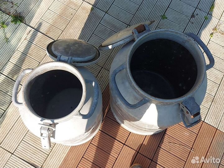 Фляги бидоны алюминиевые бу