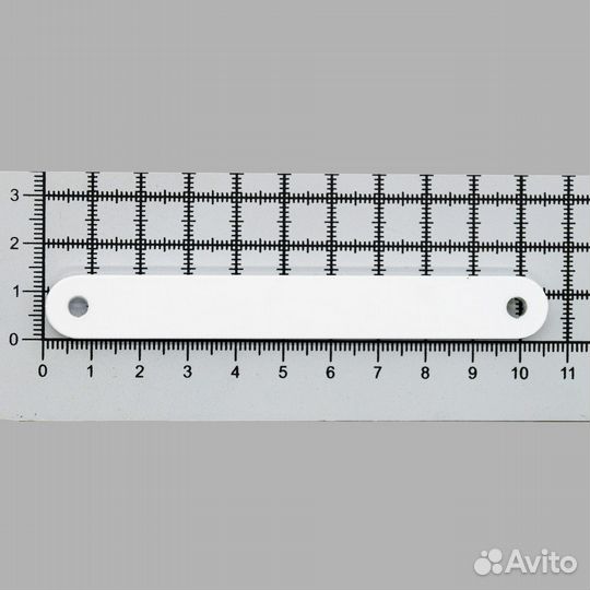 RAL 9003 Грузик для штор 50г (105*13мм, толщина 5м