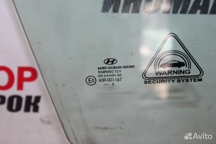 Стекло двери передней правой для Hyundai i30 2 20