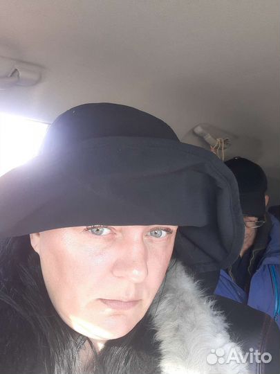 Шляпа женская летняя черная