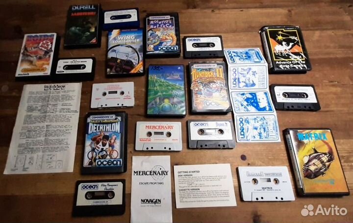 Игры для винтажного компьютера Commodore 64