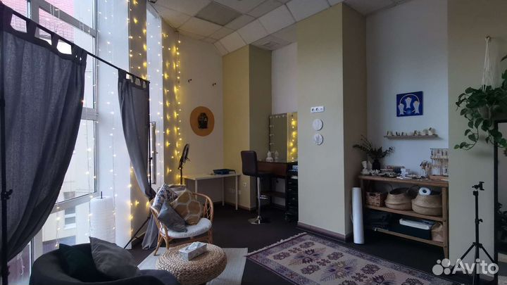 Коворкинг, почасовая аренда студии 23 м²