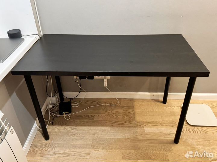 Стол IKEA linnmon 120 60 черный