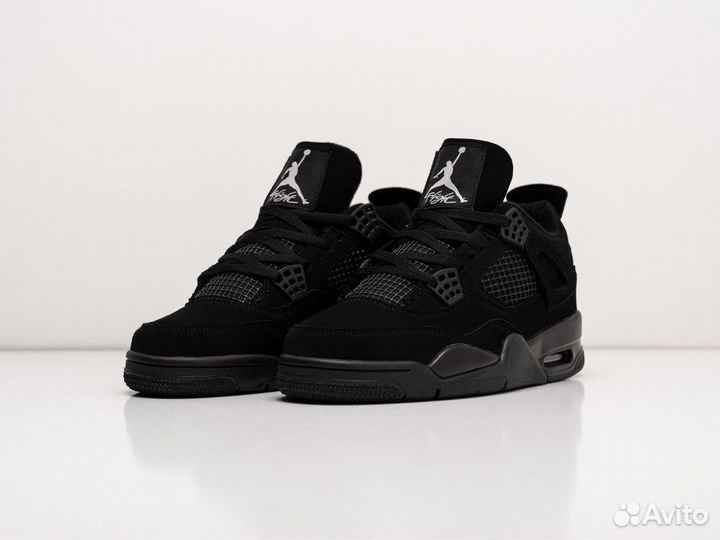 Кроссовки Air Jordan 4 Black Cat (36-45)