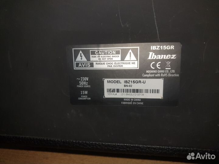 Комбоусилитель ibanez