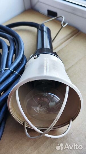 Лампа переноска СССР светильник переносной фонарь