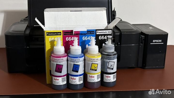 Цветной струйный принтер epson l132