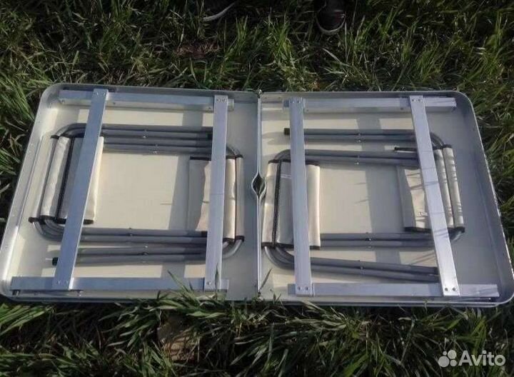 Набор мебели туристический со стульями усиленный