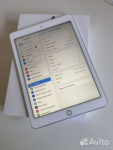 Apple iPad air 2 16gb, белый. Ревда -Екб
