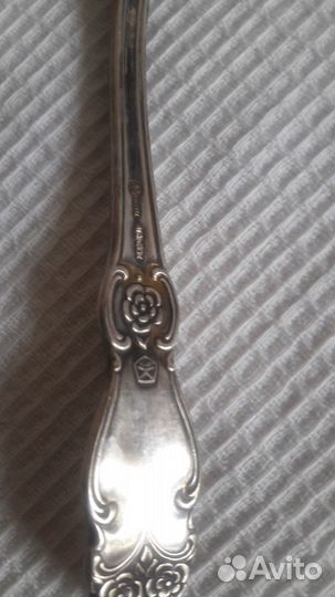 Вилки мельхиоровые СССР - роза со знаком качества