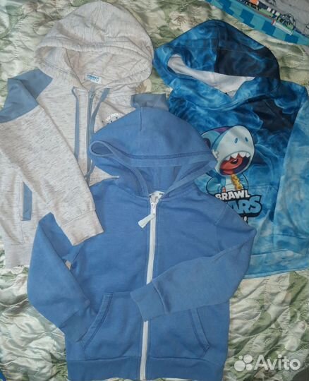 Вещи пакетом на мальчика110/116 размер