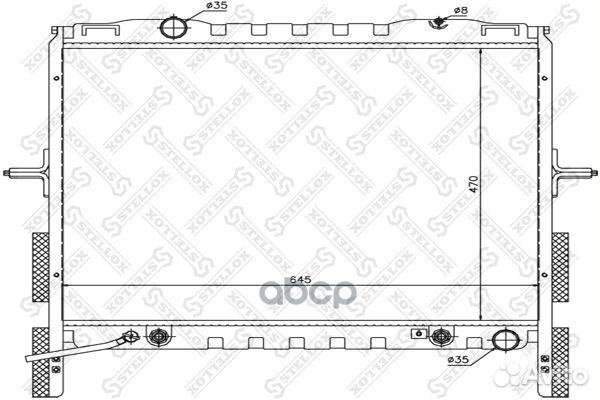 10-26494-SX радиатор системы охлаждения АКПП K