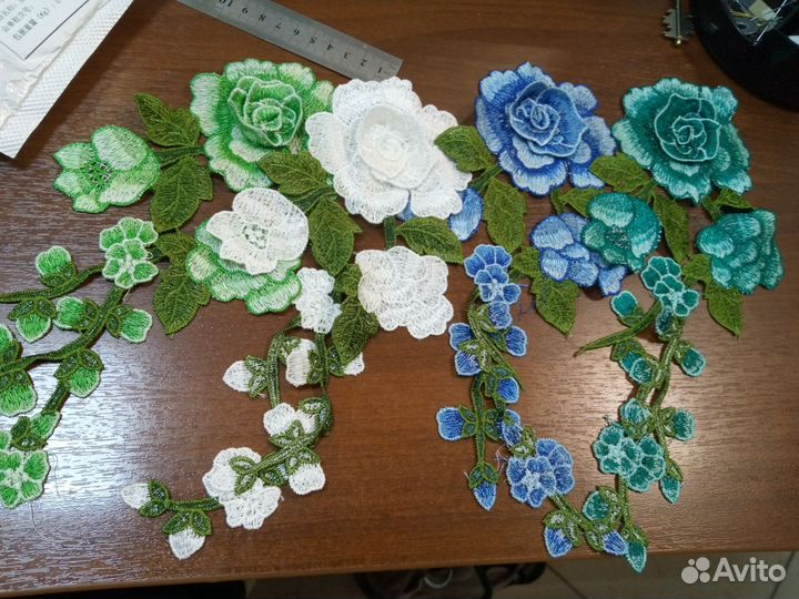 Аппликация на одежду Вышивка