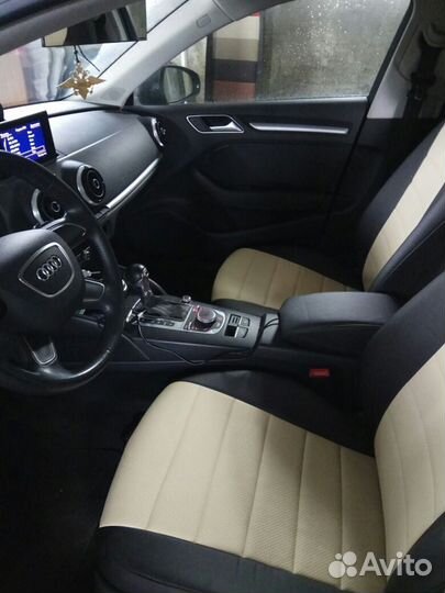 Авточехлы из экокожи на Audi A3 от Автопилот