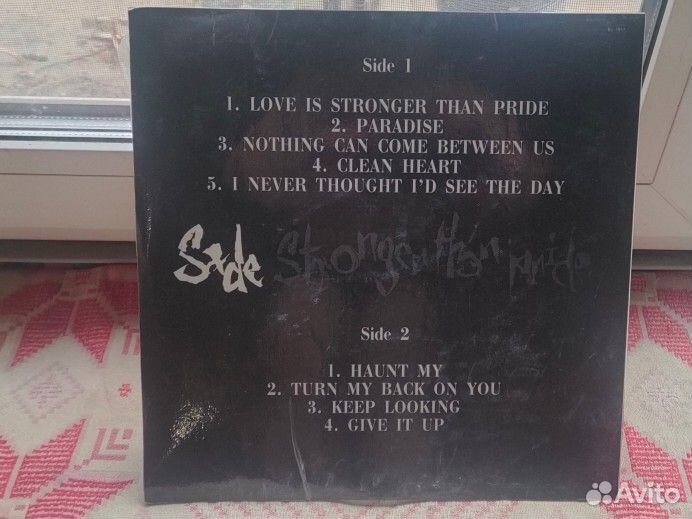 Винил-vinyl виниловая пластинка Sade