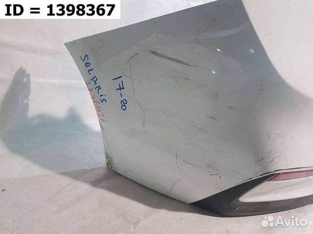 Бампер задний Hyundai Solaris