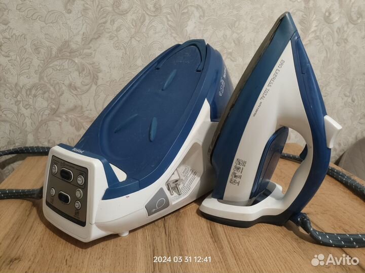 Утюг парогенератор Tefal, гарантия