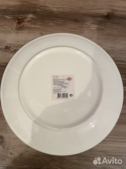 Новогодняя подарочная тарелка, новая