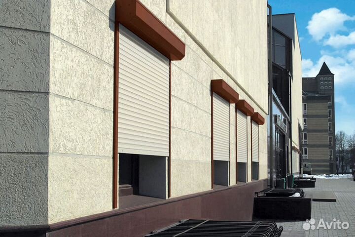 Рольставни противопожарные на окна