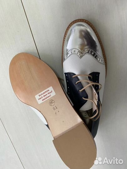 Оксфорды Peter Kaiser 39-39,5 новые оригинал