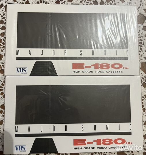 Видеокассеты новые запечатанные