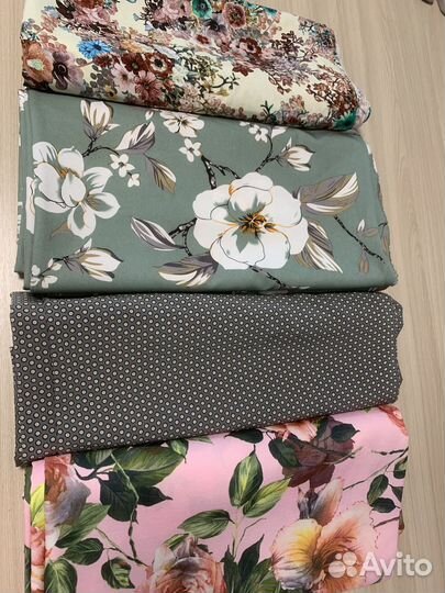 Штапель, Софт, отрезы ткани