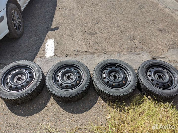 Комплект зимней резины на дисках R15