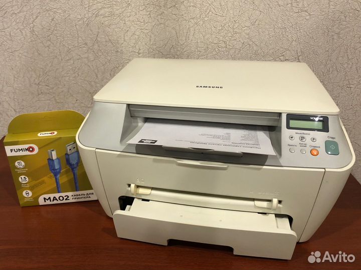 Принтер лазерный мфу samsung scx4100