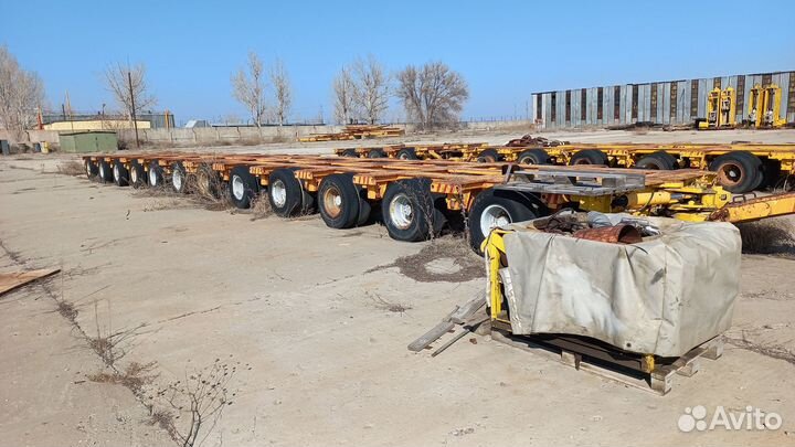 Прицеп трал (тяжеловоз) Faymonville RTZ-3U, 1986