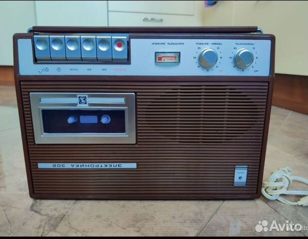 Кассетный магнитофона Электроника 302 +кассета б/у купить в Москве ...