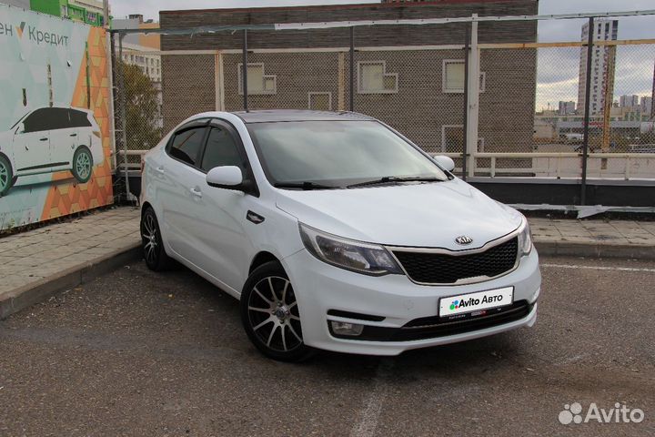 Kia Rio 1.6 МТ, 2015, 132 043 км