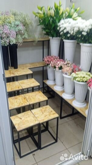 Стеллаж тумба стойка полка Лофт