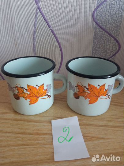 Посуда СССР эмалированная, фарфоровая