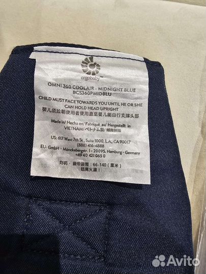 Эргорюкзак ergobaby omni 360