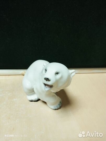 Статуэтка фарфор Мишка, СССР