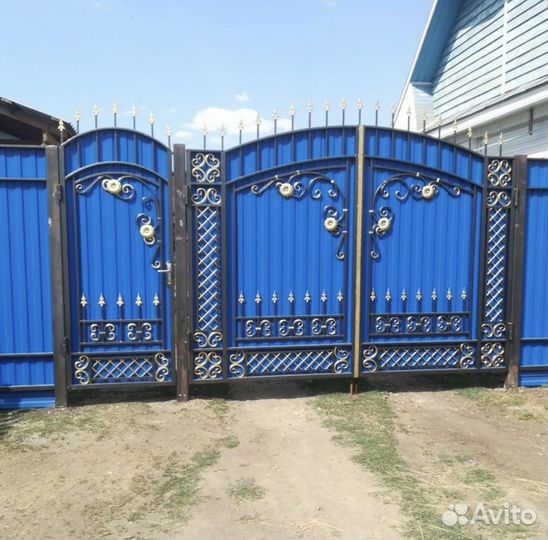 Кованые ворота и калитки