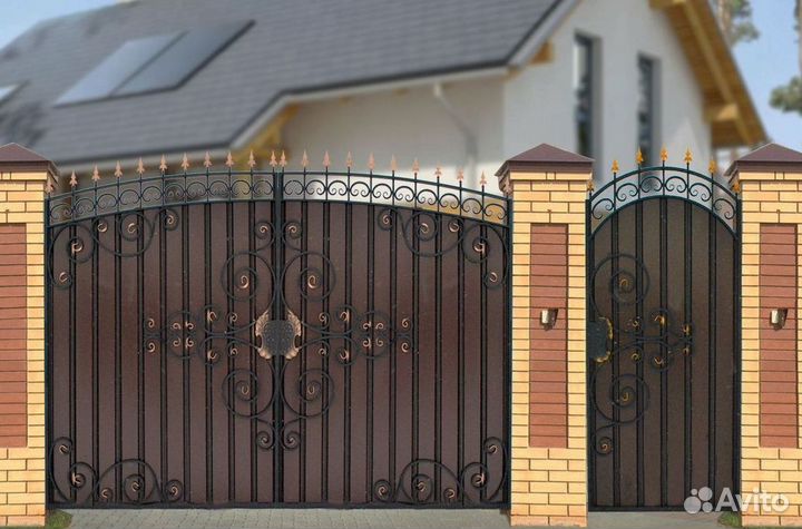 Ворота под ключ