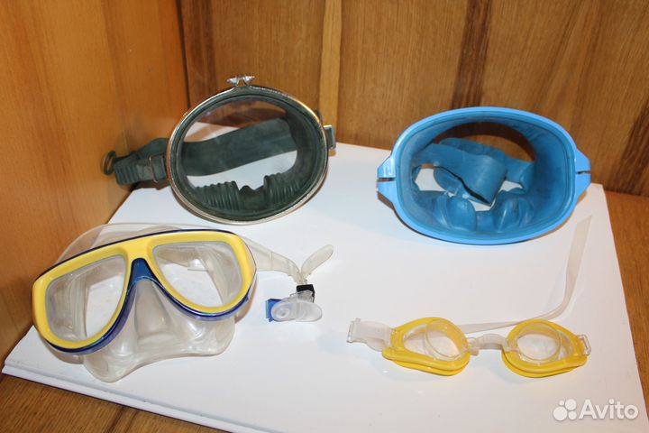 Ласты (Италия) Р. 44-45 Маска (СССР)