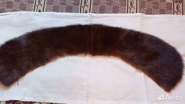 Воротник, мех-норка натуральная