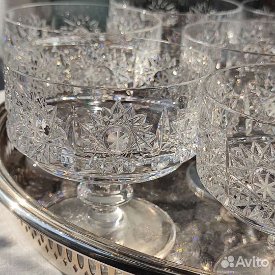 Бокалы креманки антуанетты шале хрусталь