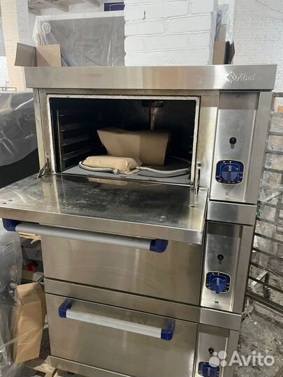 Духовка газовая 3-х секционная