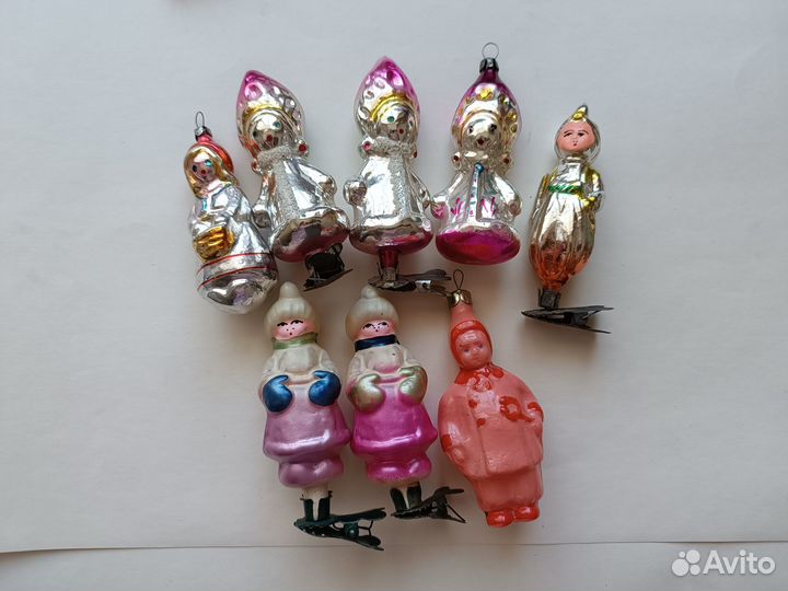 Елочные игрушки СССР