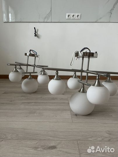 Люстра потолочная бу