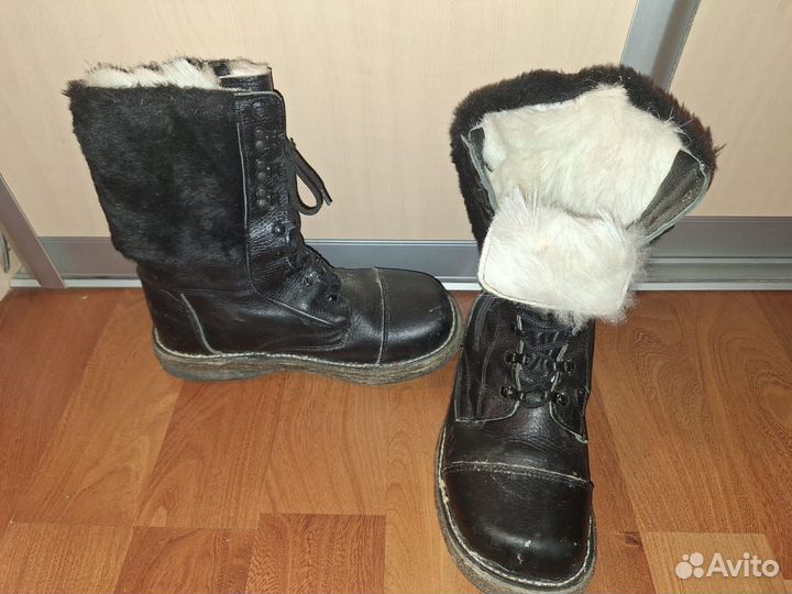 Полусапоги зимние новые