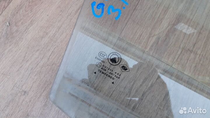 Стекло двери задней правой №39 Geely MK 2007