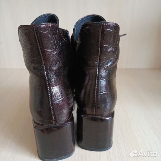 Ботильоны натуральная кожа 38