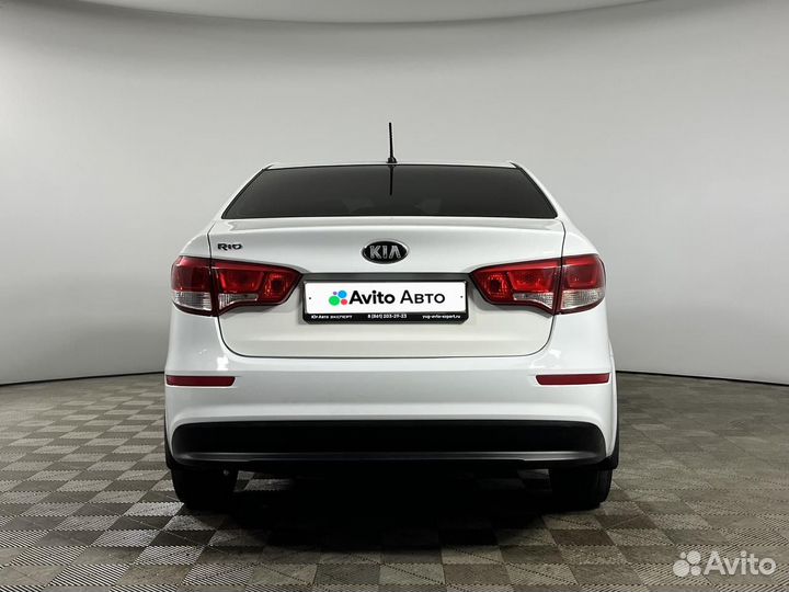 Kia Rio 1.6 МТ, 2016, 88 000 км