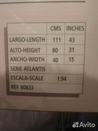 Сборная модель корабля из дерева