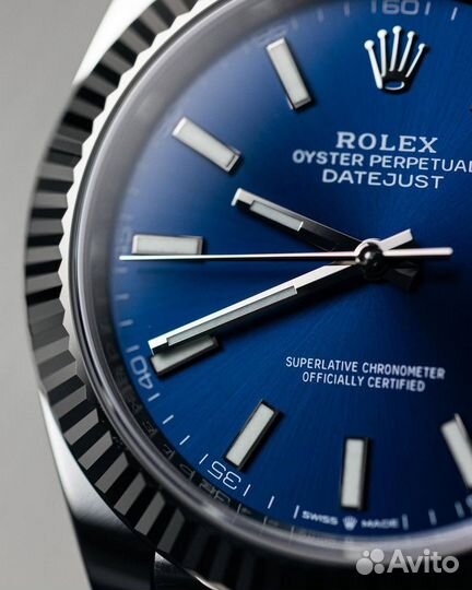 Часы Rolex datejust blue от Дональда Трампа